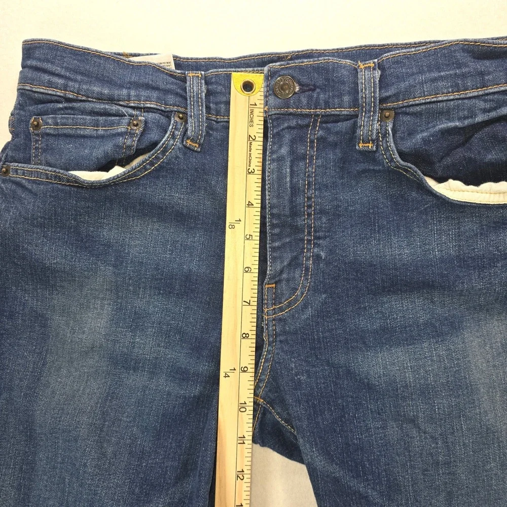 Levis 511 Slim Fit Mens Jeans Blue Denim 34x32 Medium Wash Stretch‎ 04511-1151